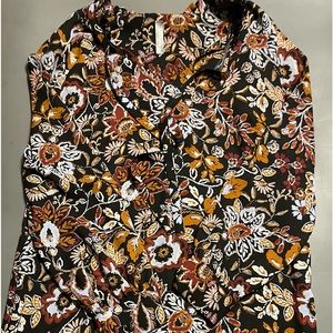 Floral printed dress